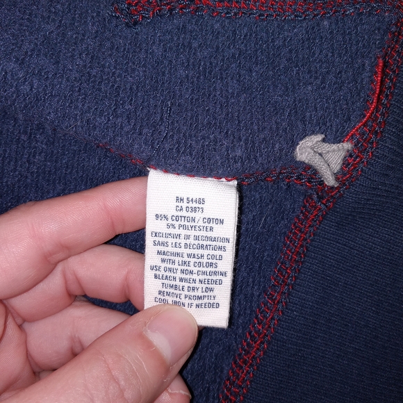 VTG Y2K American Eagle Outfitters Standard Tradition Hoodie Zip Up Thrash Mens M - Picture 10 of 12